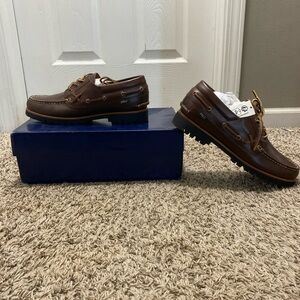 Polo Ralph Lauren Dark Brown Boat Shoes